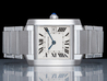 Cartier Tank Francaise MM W51011Q3 White Roman Dial